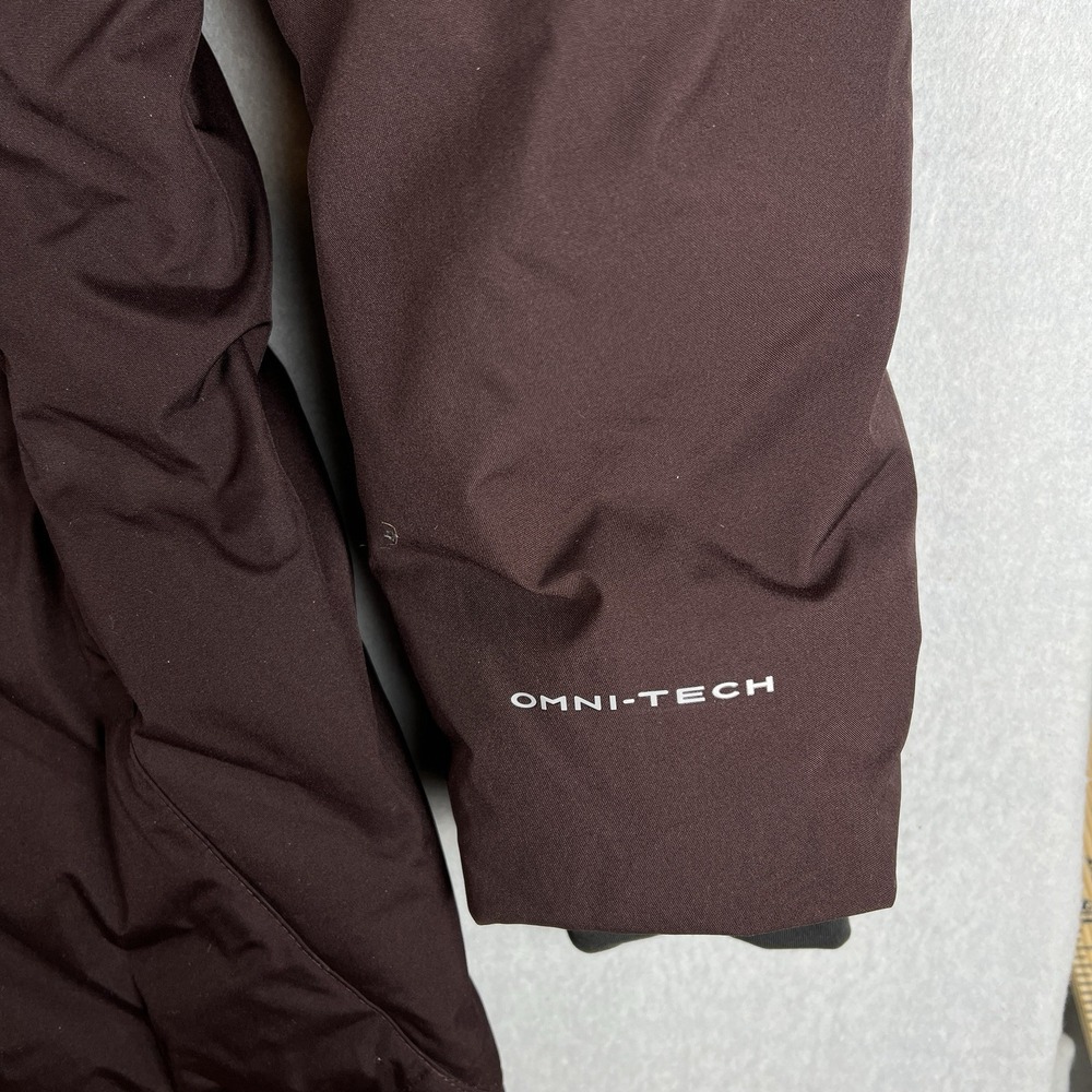 Columbia Mountain Croo II Womens XL Purple Omni-Heat Infinity 650 Down Jacket - Picture 8 of 10